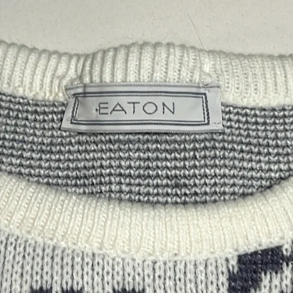 Vintage Eaton Knit  Sweater. Size Large. - Picture 3 of 10